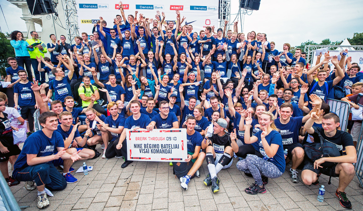 Vilniaus maratono moksleivių ir studentų bėgime triumfavo VGTU